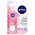 NIVEA SOFT ROSE LIP CARE 4.8g